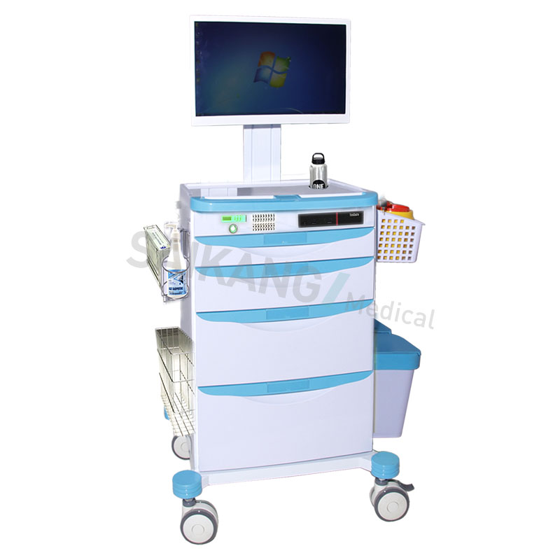 SKR220-CP 病人推车 移动式护理工作站